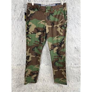 Polo Ralph Lauren Pant Men 32x32 Camouflage Chino Stretch Cotton Twill Cargo NWT